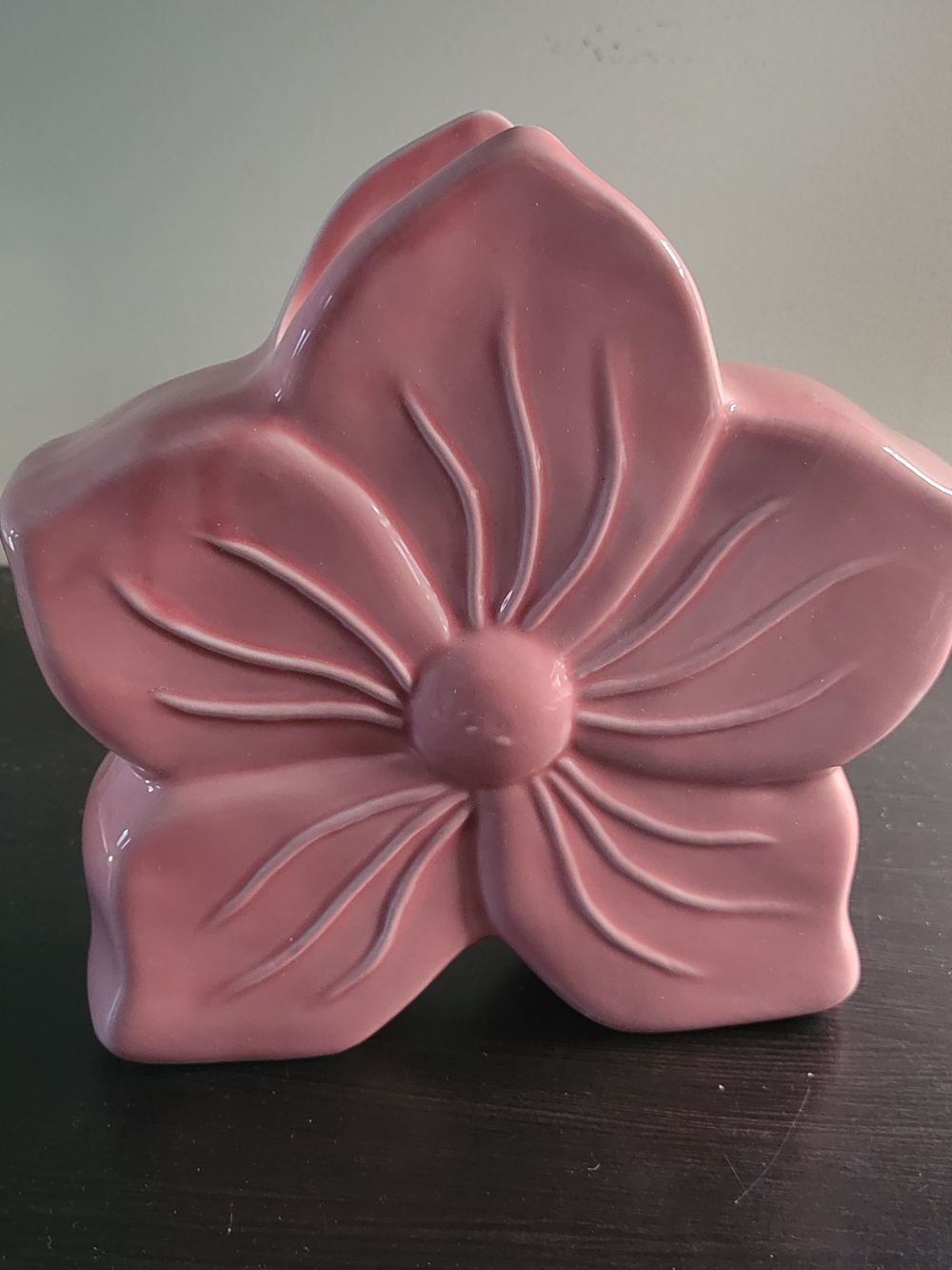 Pink Floral Ceramic Vase